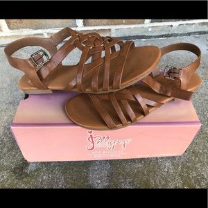 Jellypop Brown Sandals